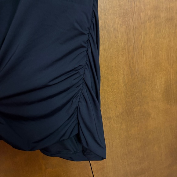 Land's End Square Neck Halter Tankini Swimsuit Top - Size: 16L - Picture 7 of 16